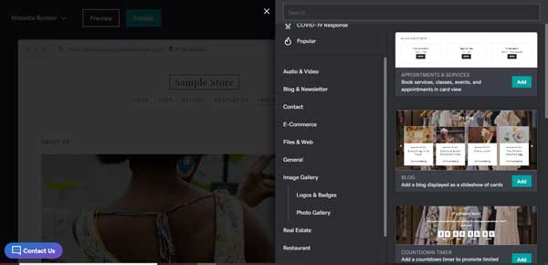 How to use the GoDaddy website builder.