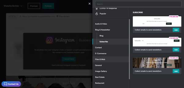 How to use the GoDaddy website builder.