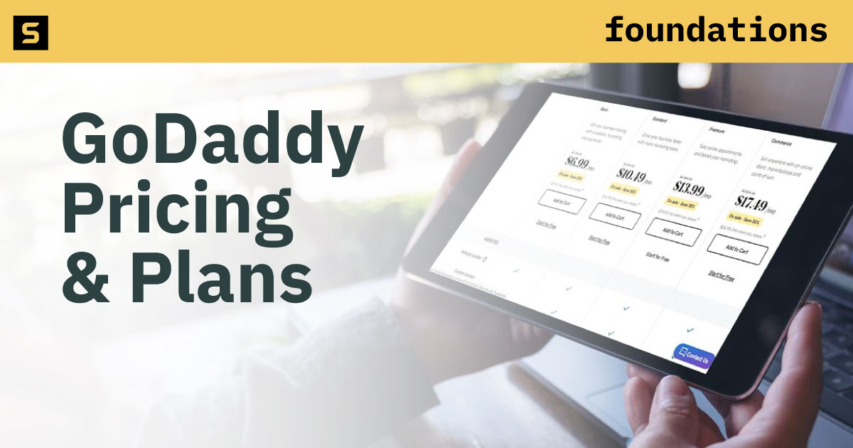 GoDaddy Pricing and Plans.