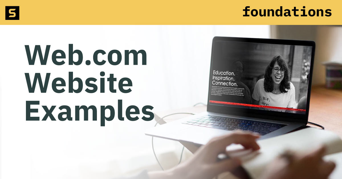 Web.com Website Examples