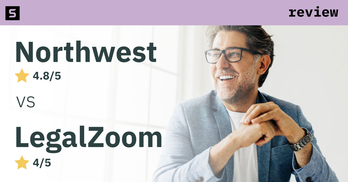 Northwest vs LegalZoom review image.