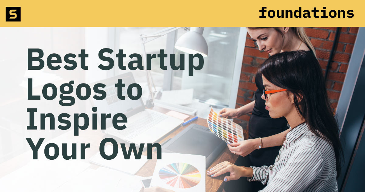 Designers working on a startup logo.