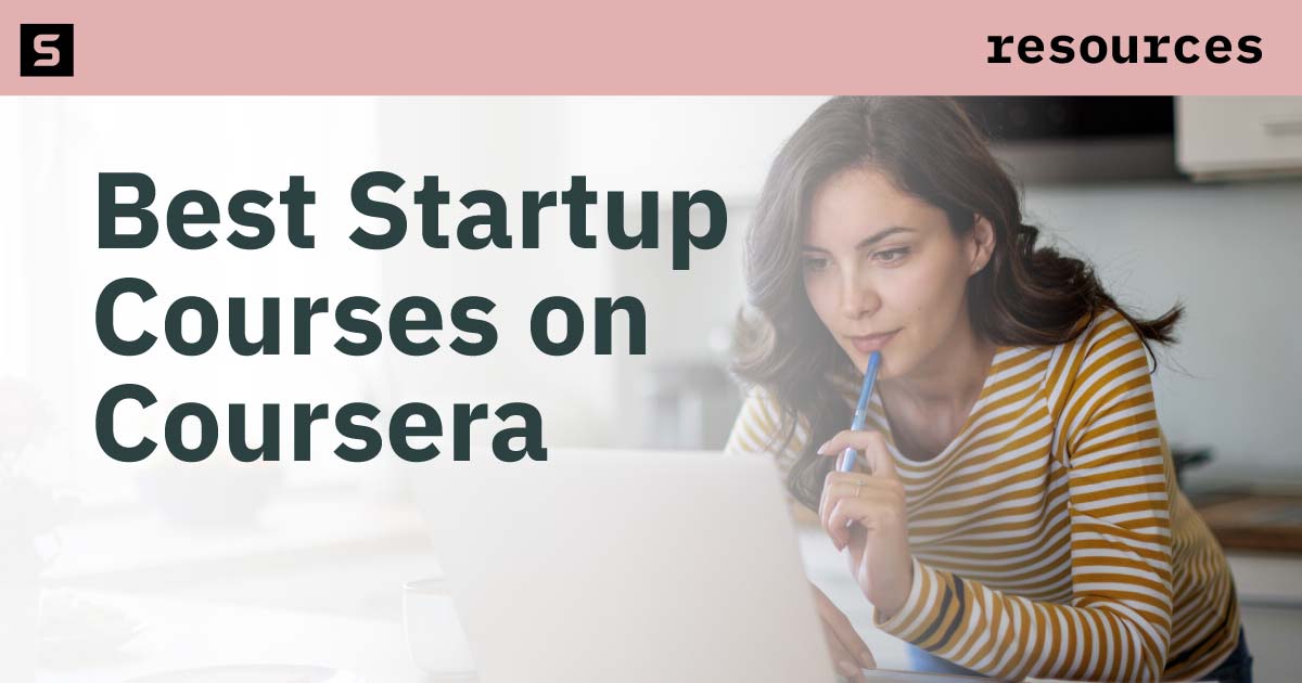 Person taking an online course.