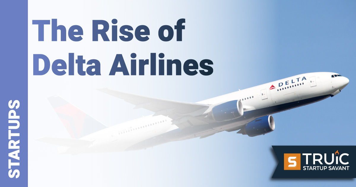 Rising Delta airplane.