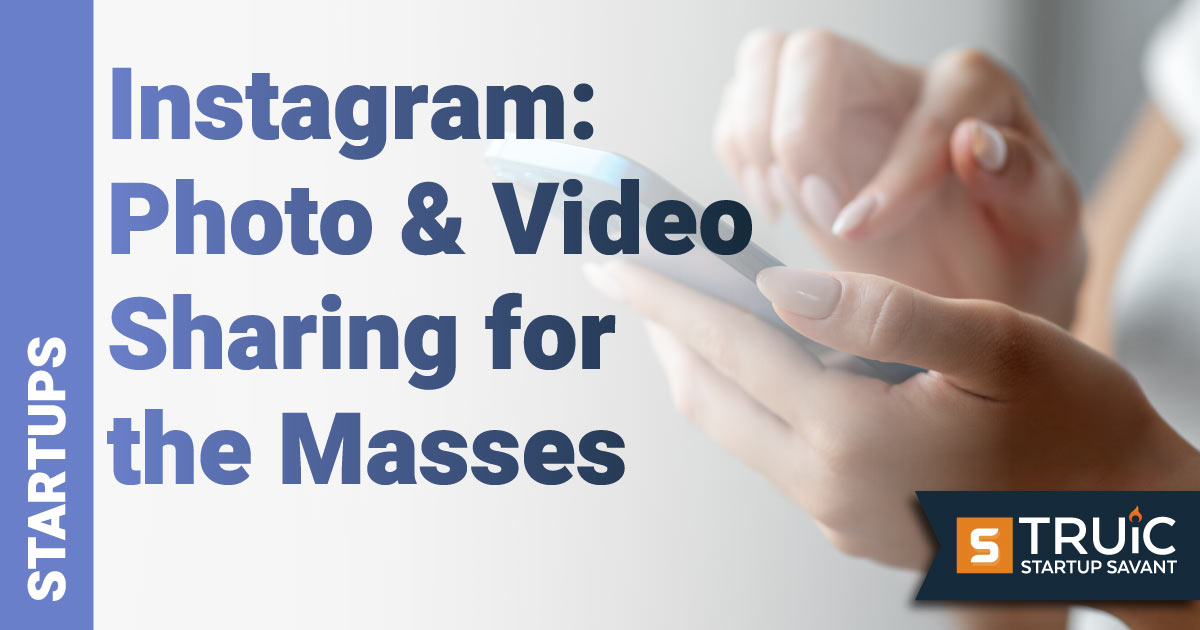 Instagram photo and video sharing on a mobile phone.