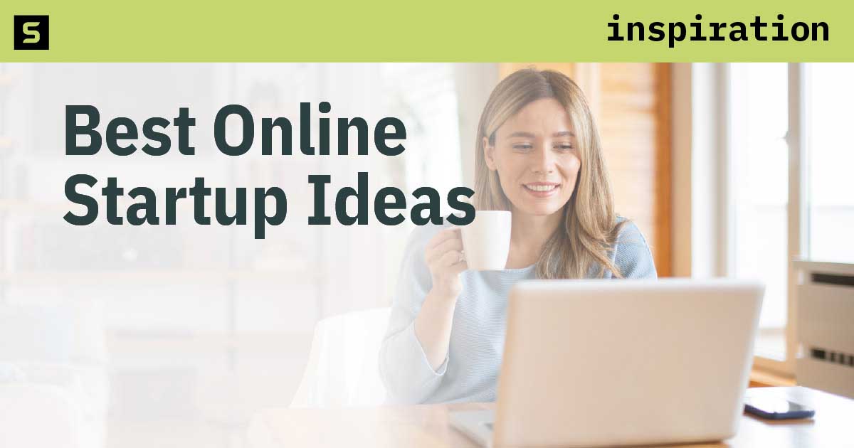 Woman analyzing documents while working from home.